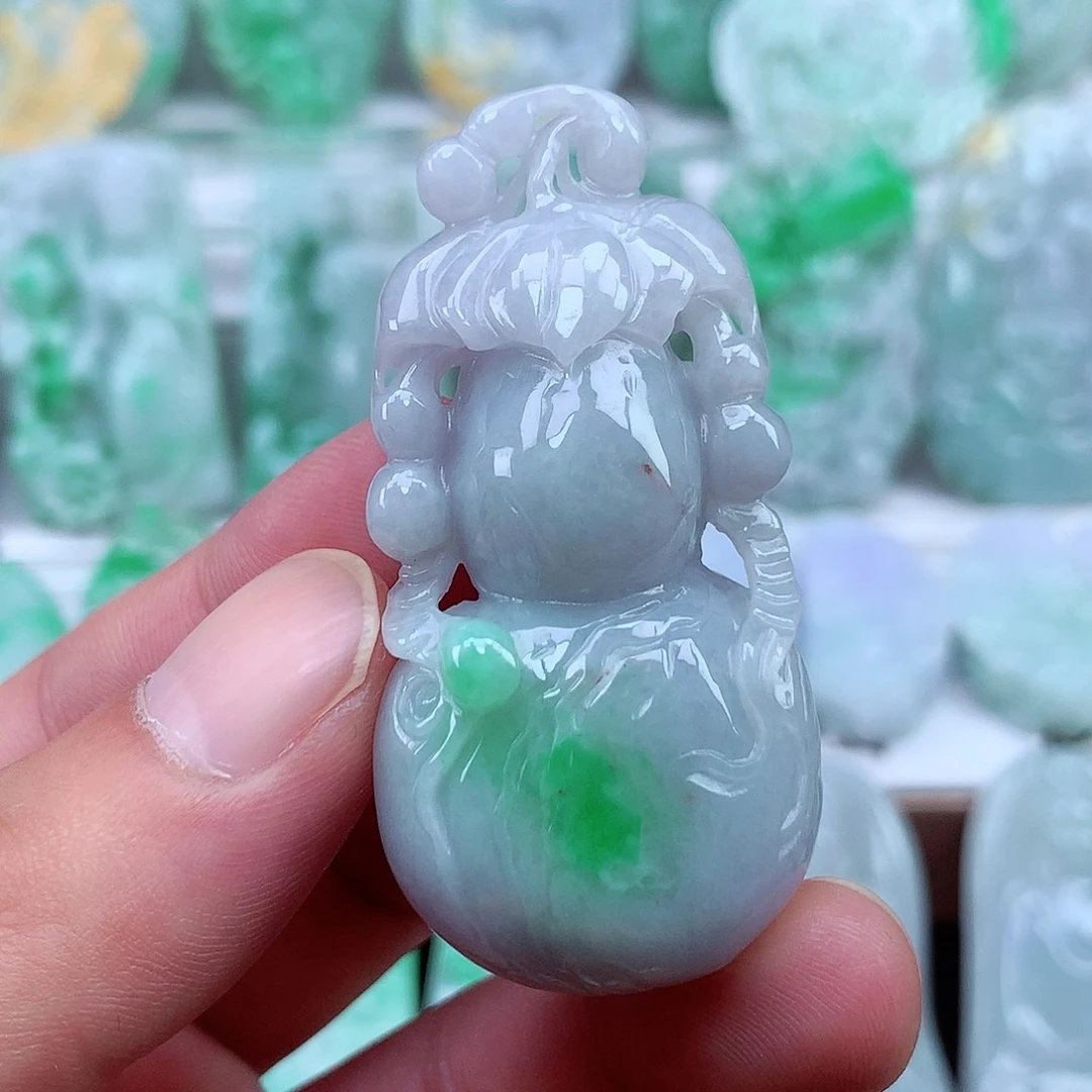 翡翠未镶嵌颈饰翡翠吊坠