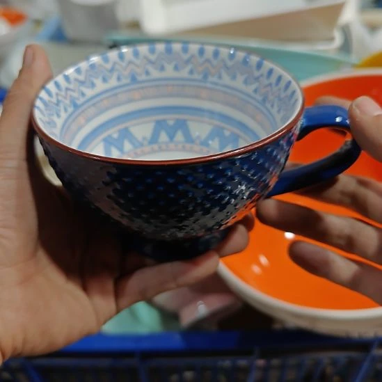 杯陶瓷杯碗盘微瑕疵介意慎拍