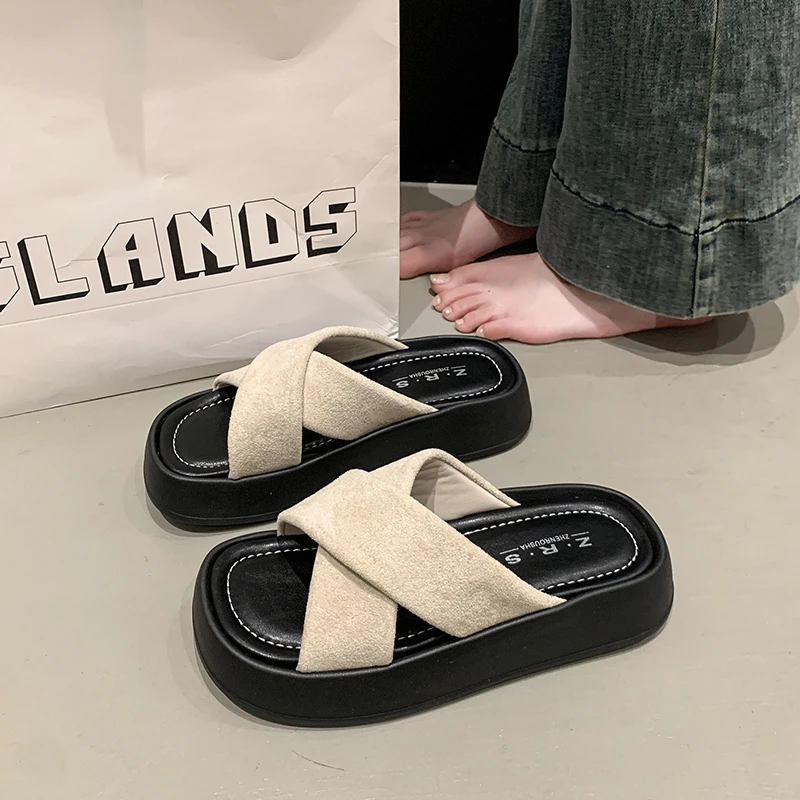 女鞋博肯凉鞋夏季半托时装凉鞋防滑