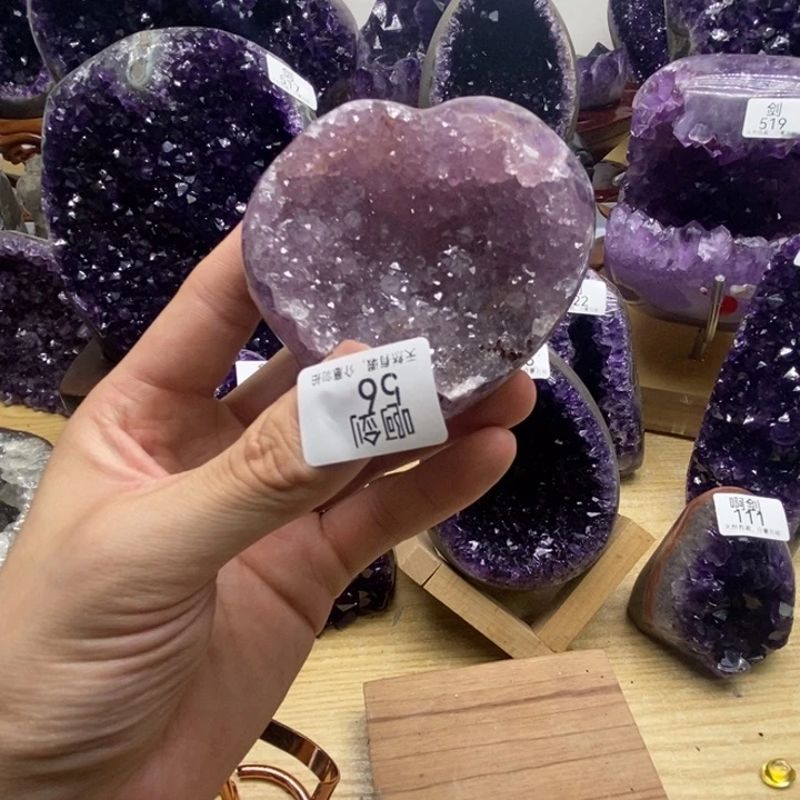 未镶嵌紫晶大型摆件(非配饰)