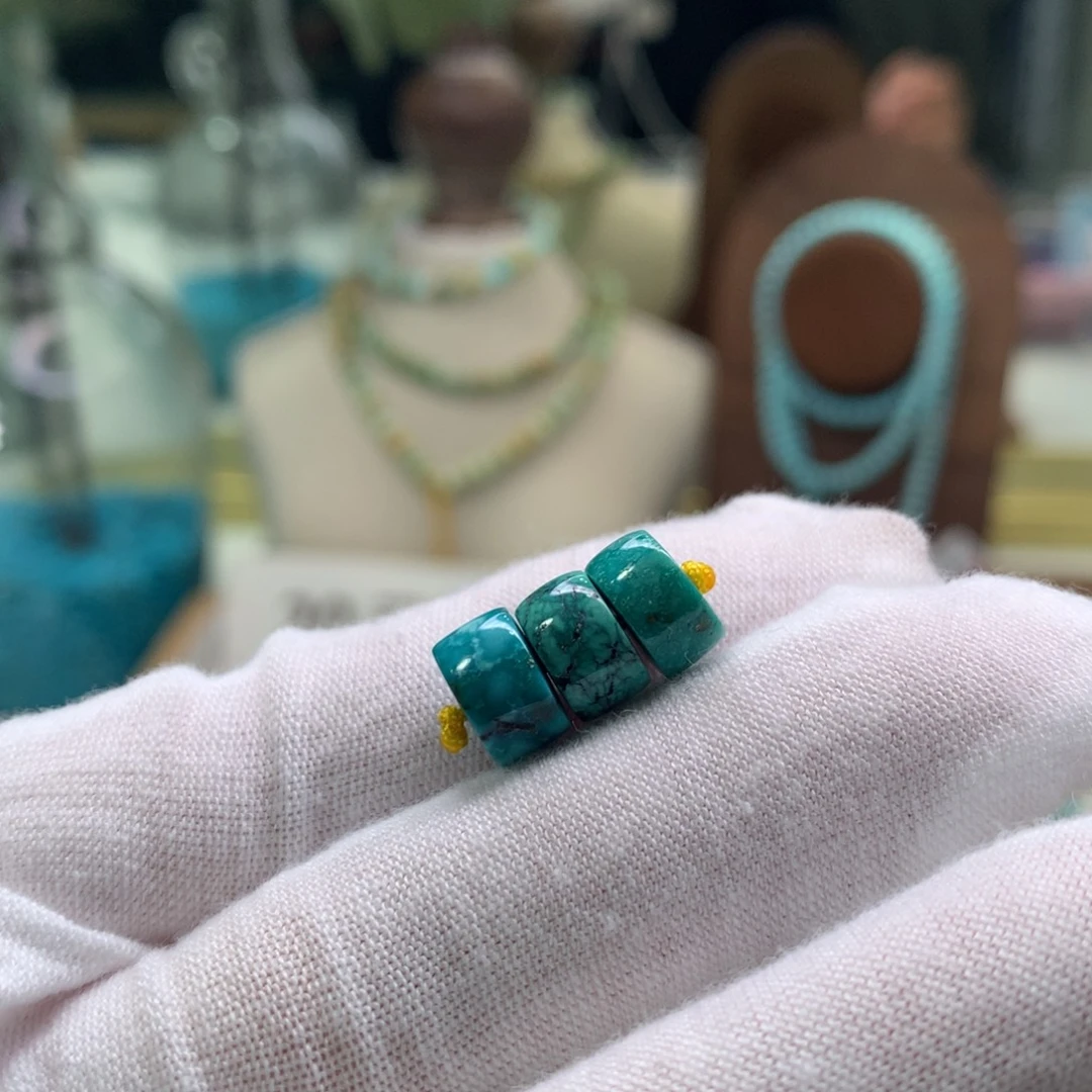 绿松石未镶嵌配饰
