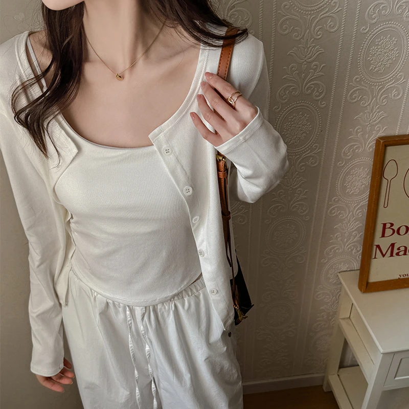 莫代尔防晒开衫薄款外套休闲配时尚小众炸街网红时尚炸街新款女装