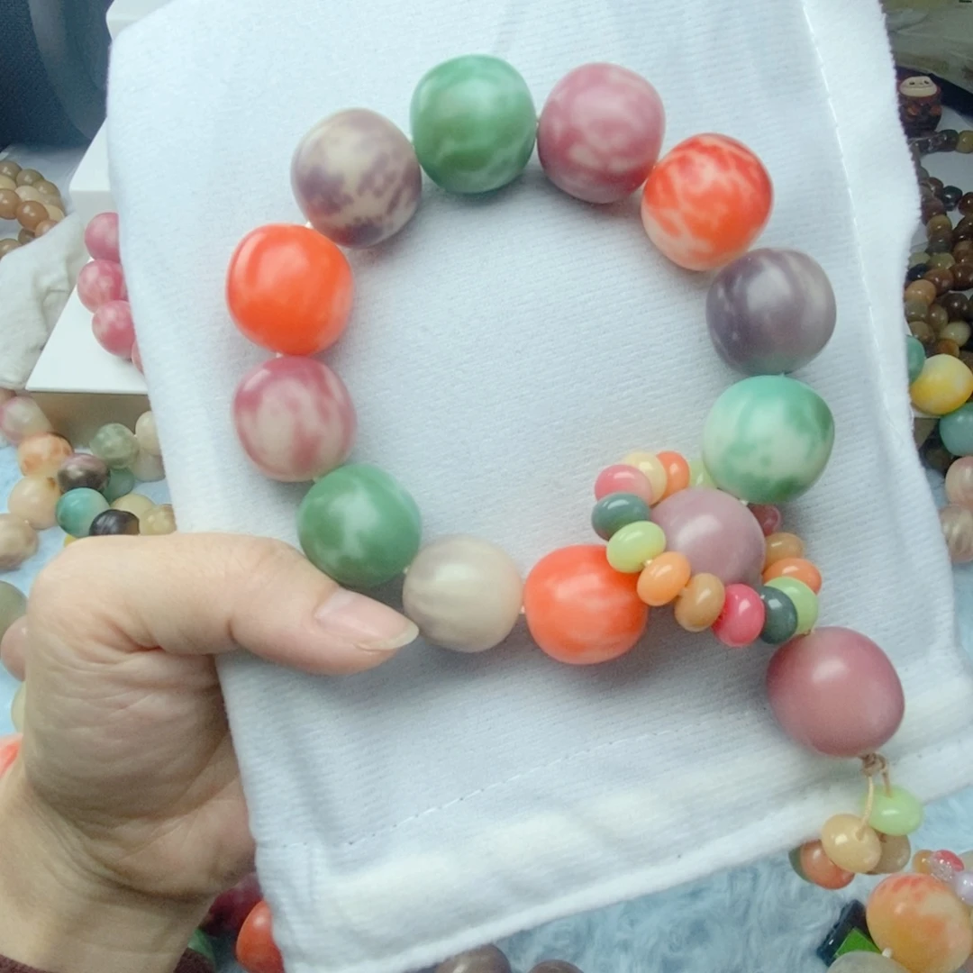 吊坠菩提根/象牙果手工干磨卡20枣珠全品送14干磨苹果珠