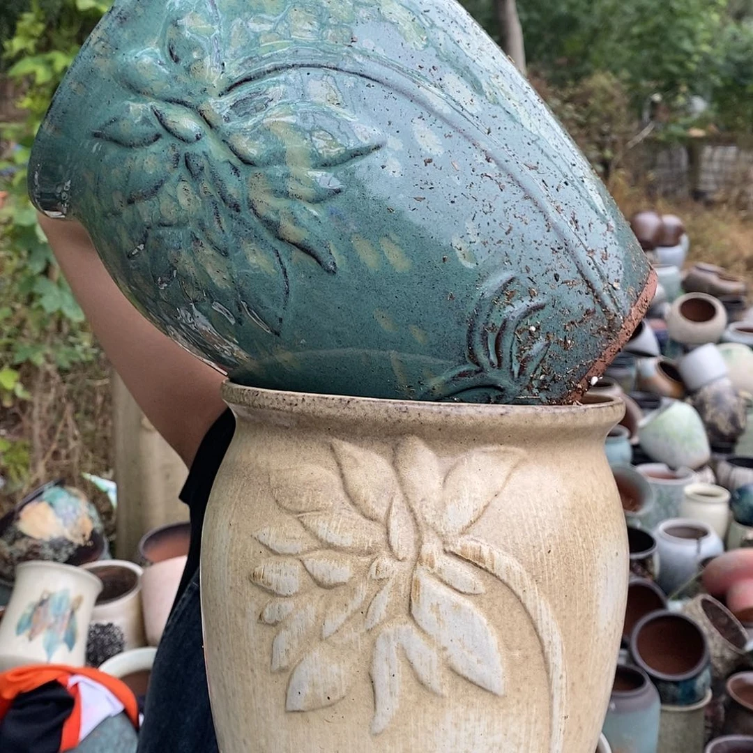 紫砂花盆正品20/25