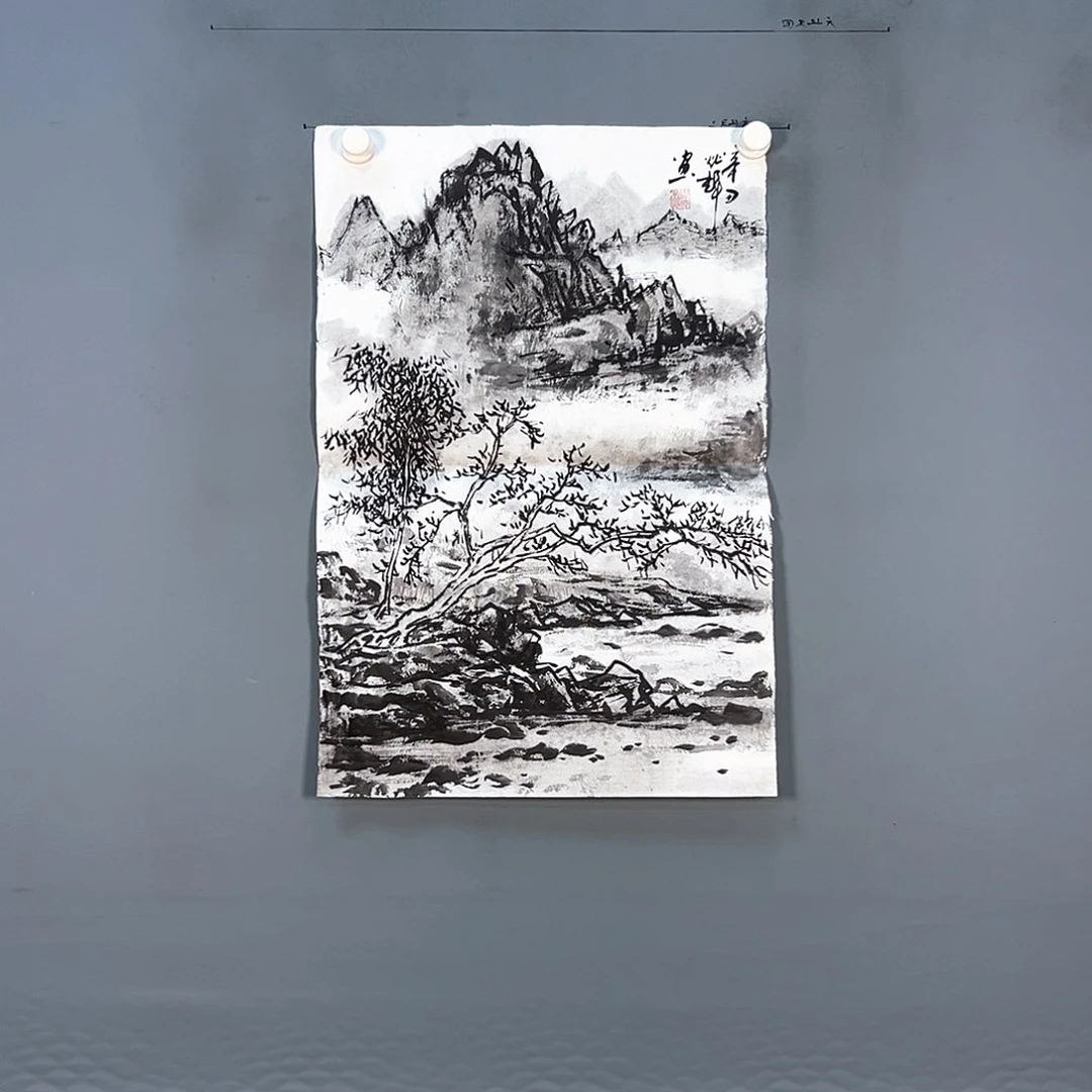 国画416 花鸟和花的颜色搭配起来