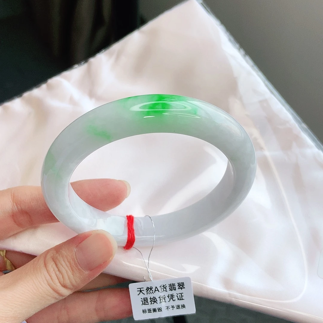 未镶嵌手镯翡翠59圈