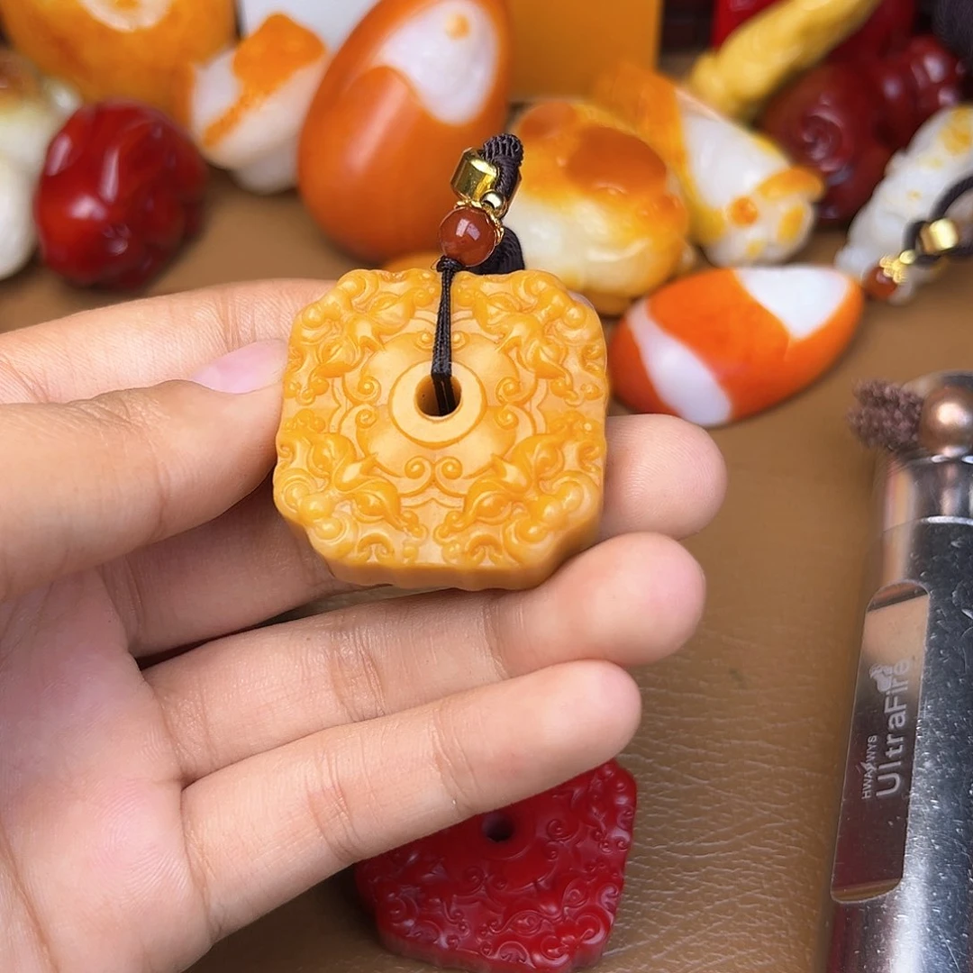 和田玉颈饰未镶嵌Y*6