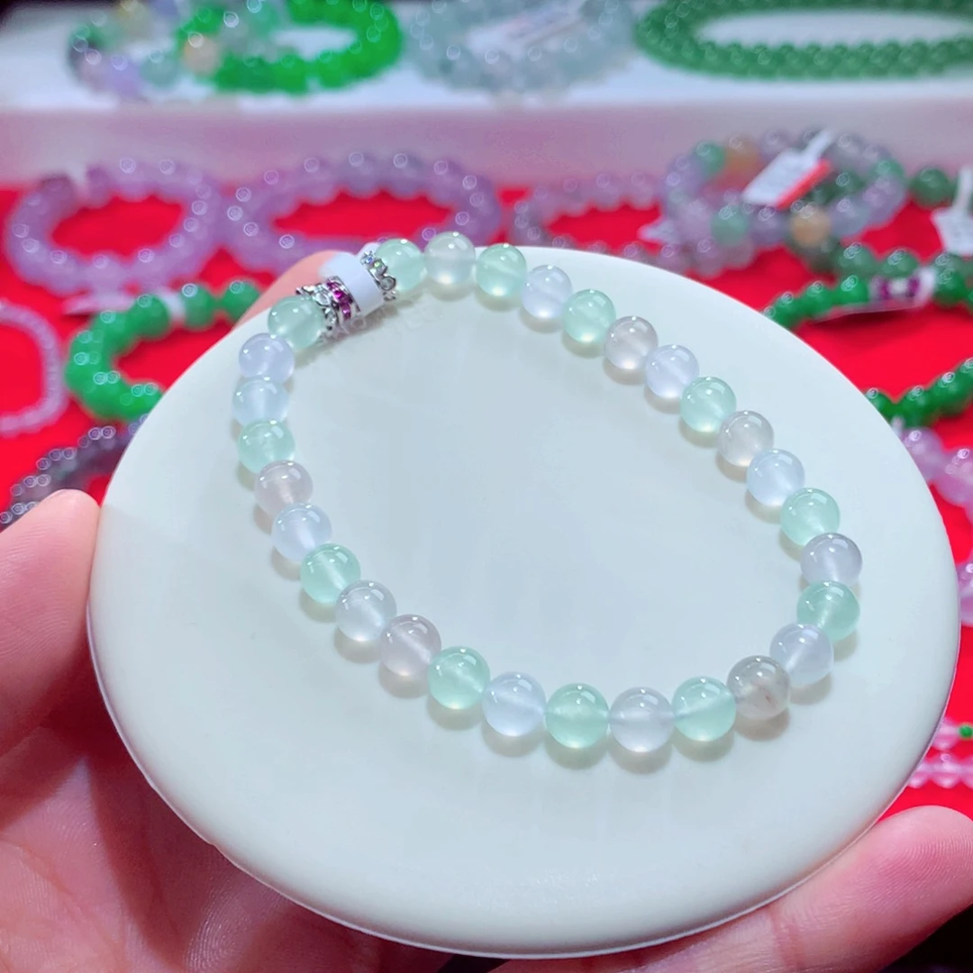 未镶嵌手串翡翠卡6