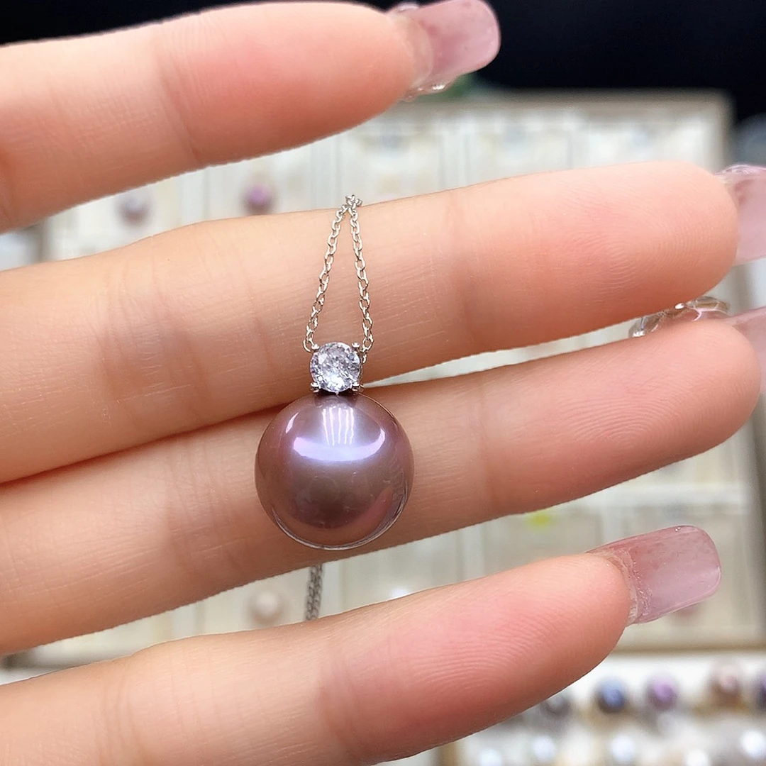 淡水珍珠颈饰合金