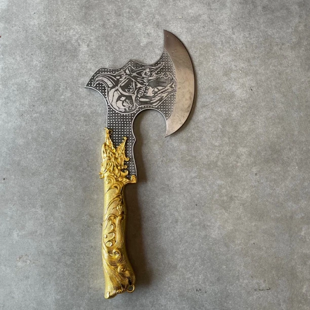 金龙斧 炮弹钢 不生锈户外多功能