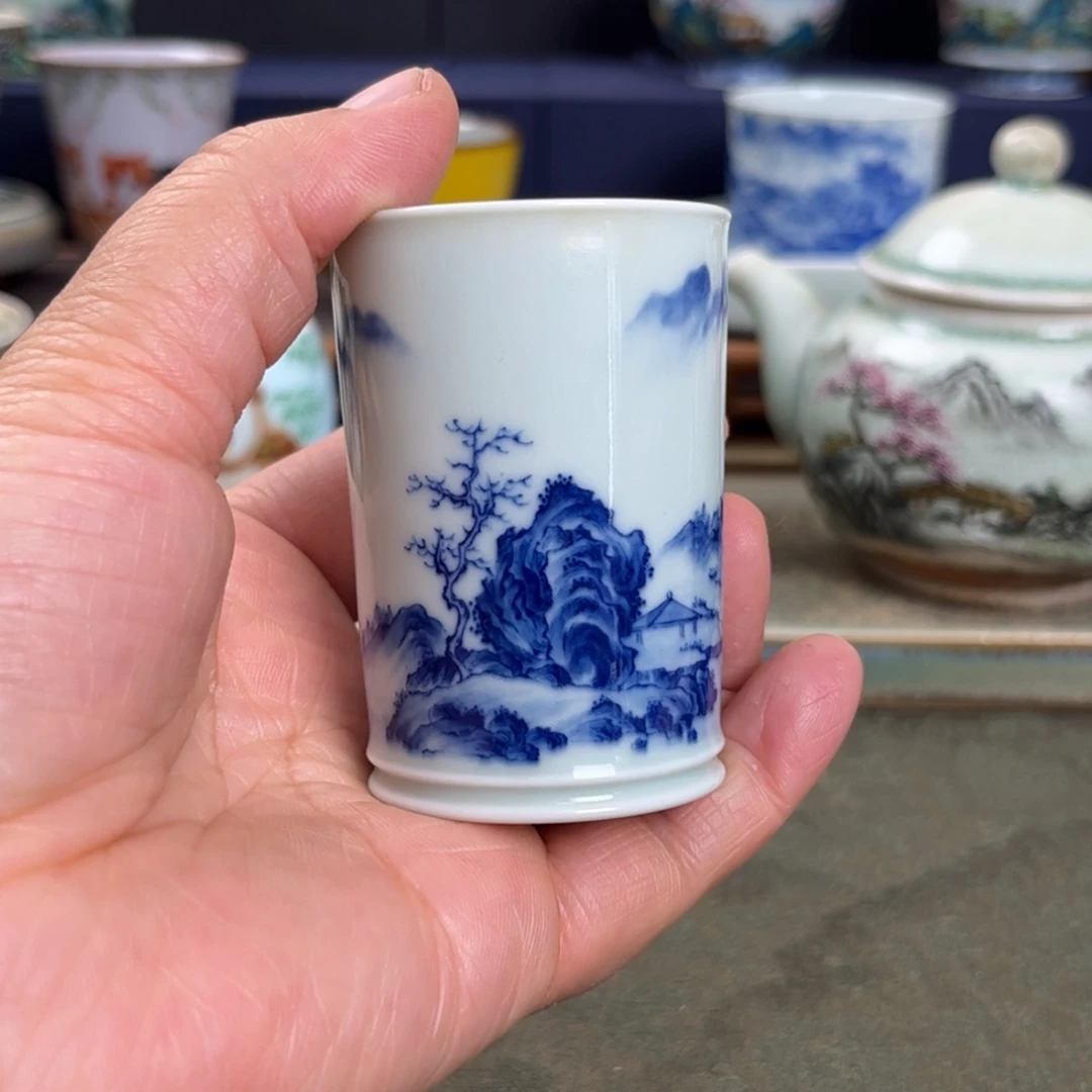 杯子瓷我们观山观水观自在