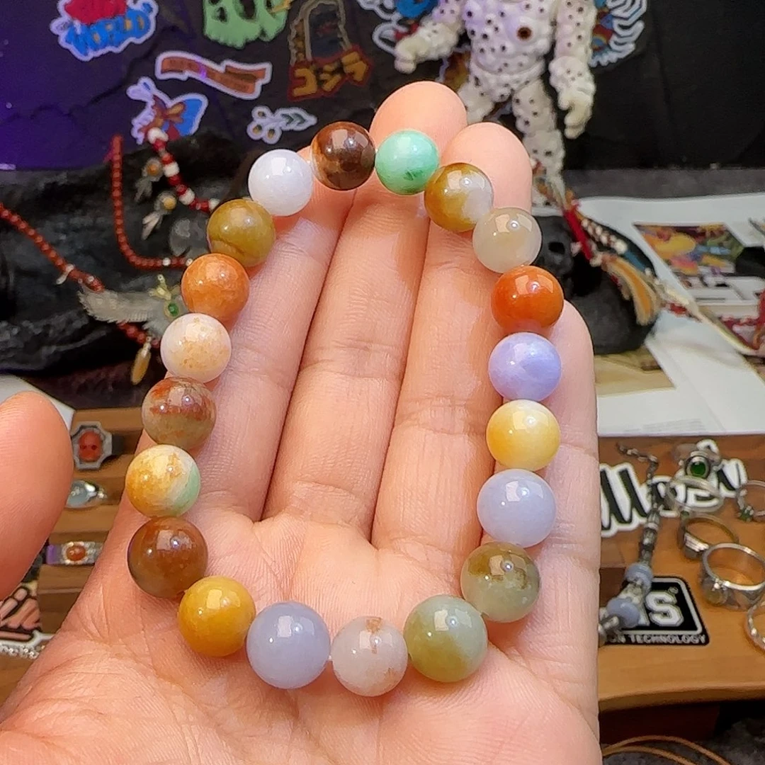 大***F翡翠未镶嵌手链22