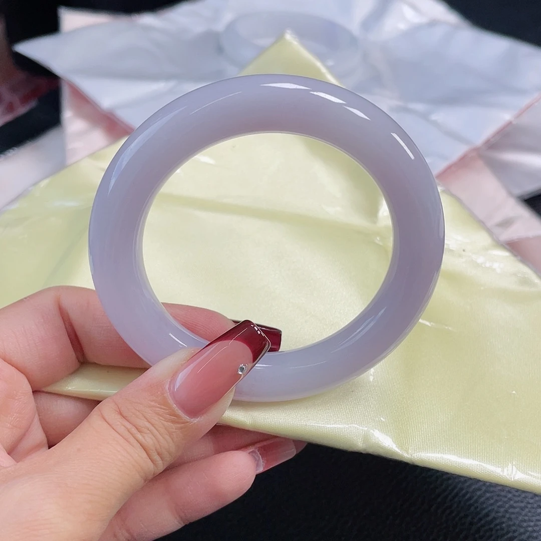 翡翠手镯（圆镯）未镶嵌缅甸翡翠55