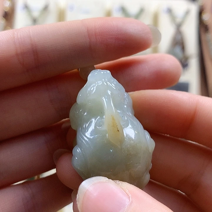 颈饰未镶嵌和田玉ʕ****