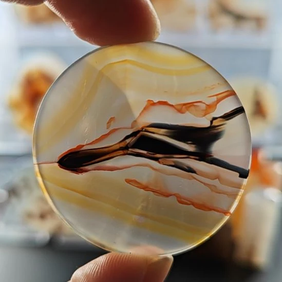 玛瑙/玉髓未镶嵌吊坠(不含链)53号