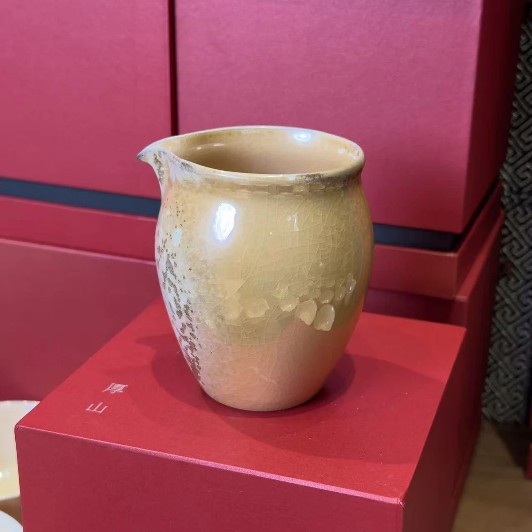 厚山窑【厚山柴窑】柴窑陶瓷茶具公道杯