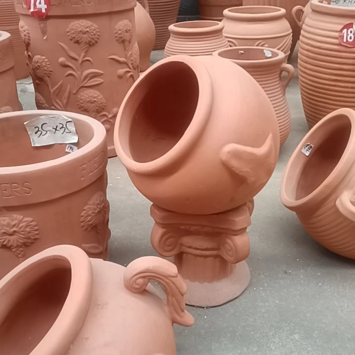 红陶宏*红陶透气吸水性花盆