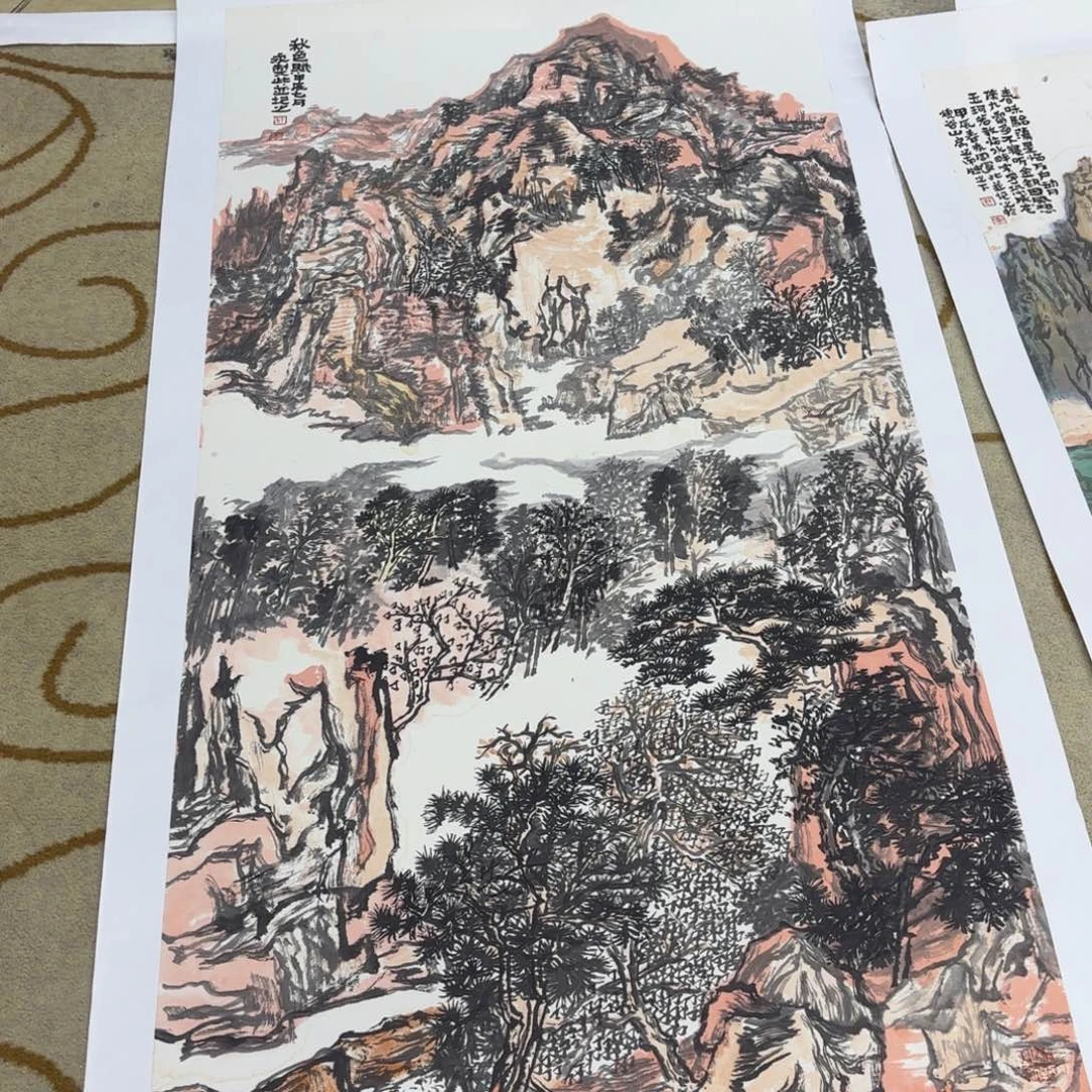 劉***壮国画国画老师作品刘