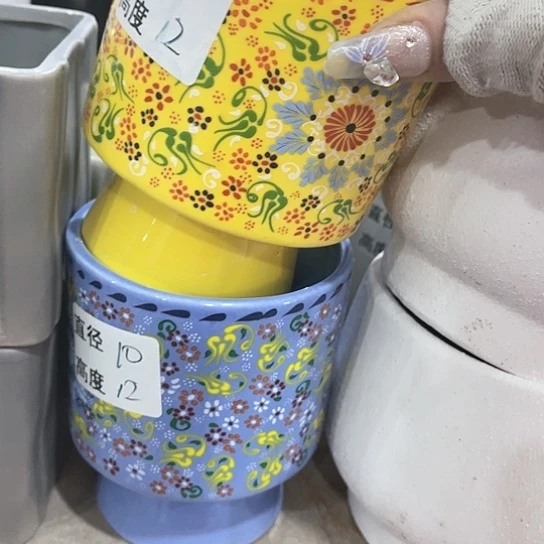 陶瓷外贸尾货多肉绿植陶瓷花盆