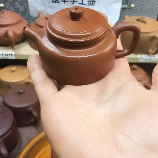 茶壶紫砂朱泥得中90豪升左右