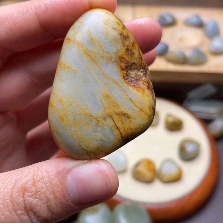 和田玉未镶嵌颈饰7