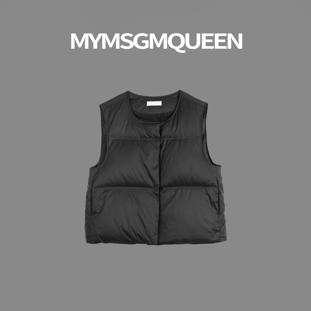 “慕斯”气质百搭羽绒马甲