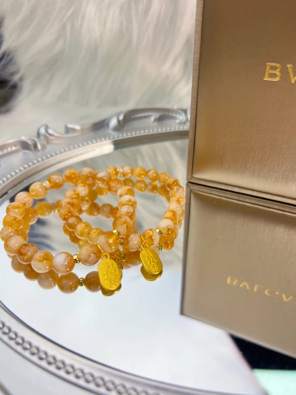 【存钱罐】黄塔金天然水晶