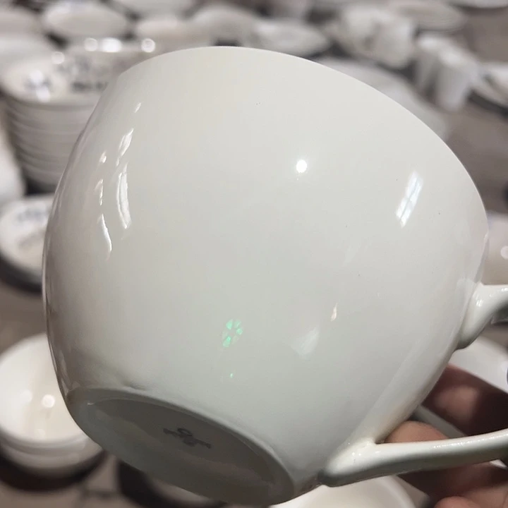 白瓷强化瓷早「餐杯两支