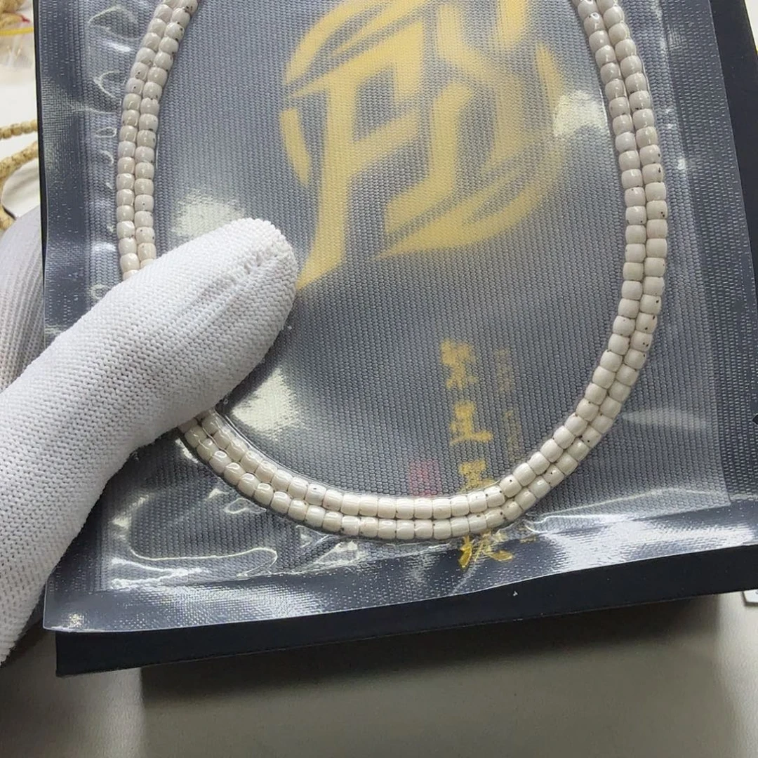 吊坠星月菩提24梵天头条原脂白数星星4左右108一物一图