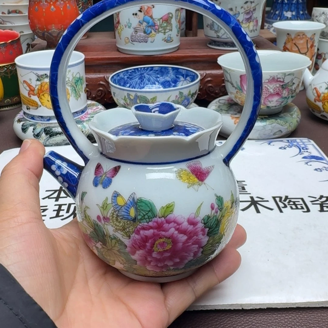 景德镇手工手绘展示