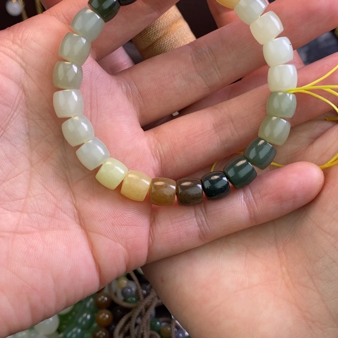 和田玉手链未镶嵌