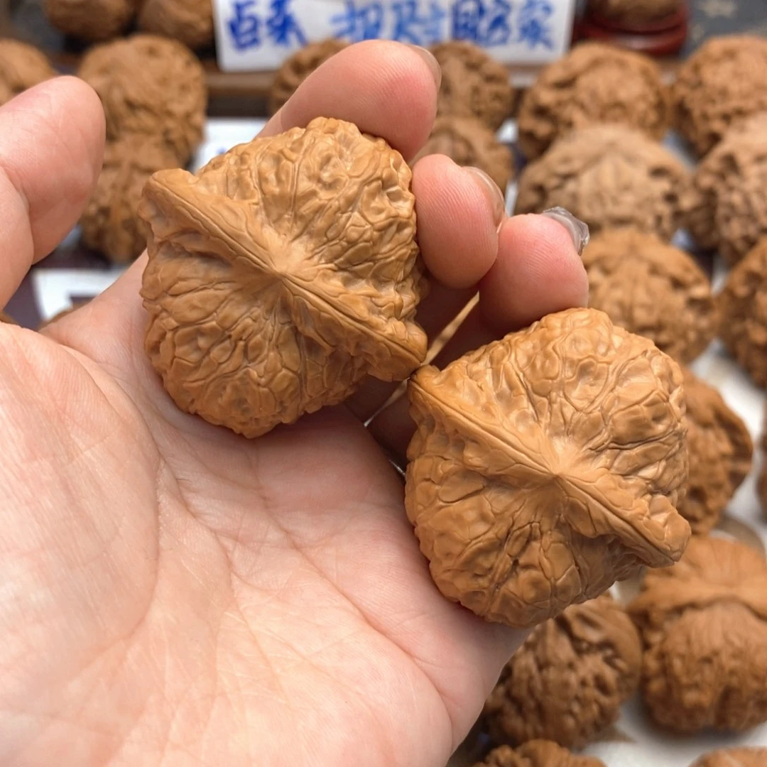 【闪购商品】文玩核桃把件叫***狗3号南瓜墩