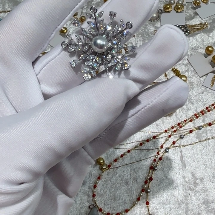 海水珍珠胸饰未镶嵌