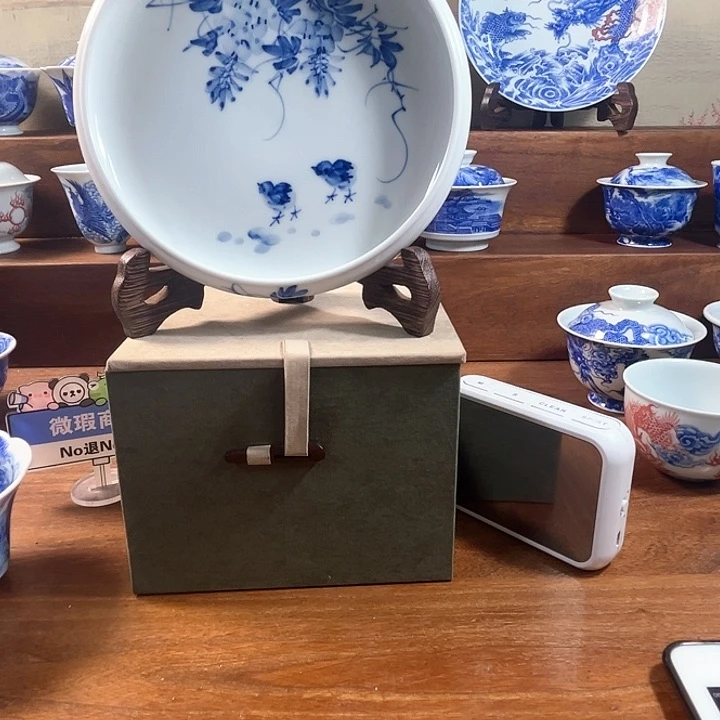 泥塑森***馆壶承手工手绘微瑕