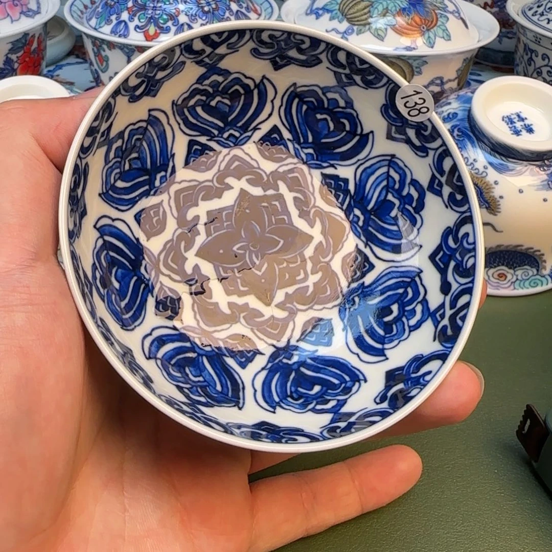 彦祖纯手绘手工茶具138