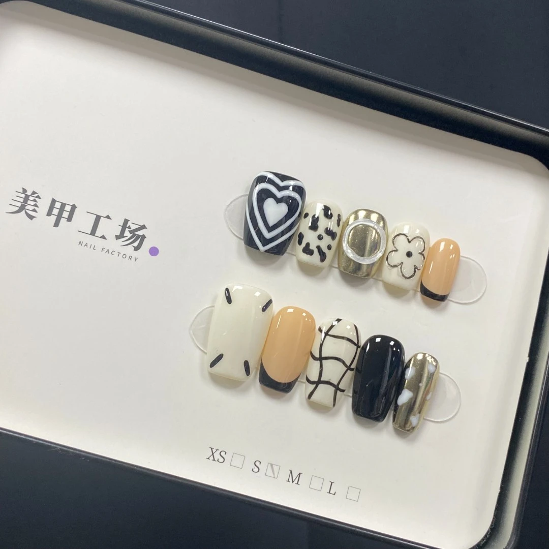 现批发专属【可爱捏捏】纯手工穿戴甲（送高级工具包）