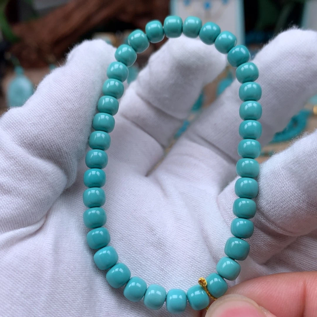 绿松石全品5.6mm未镶嵌