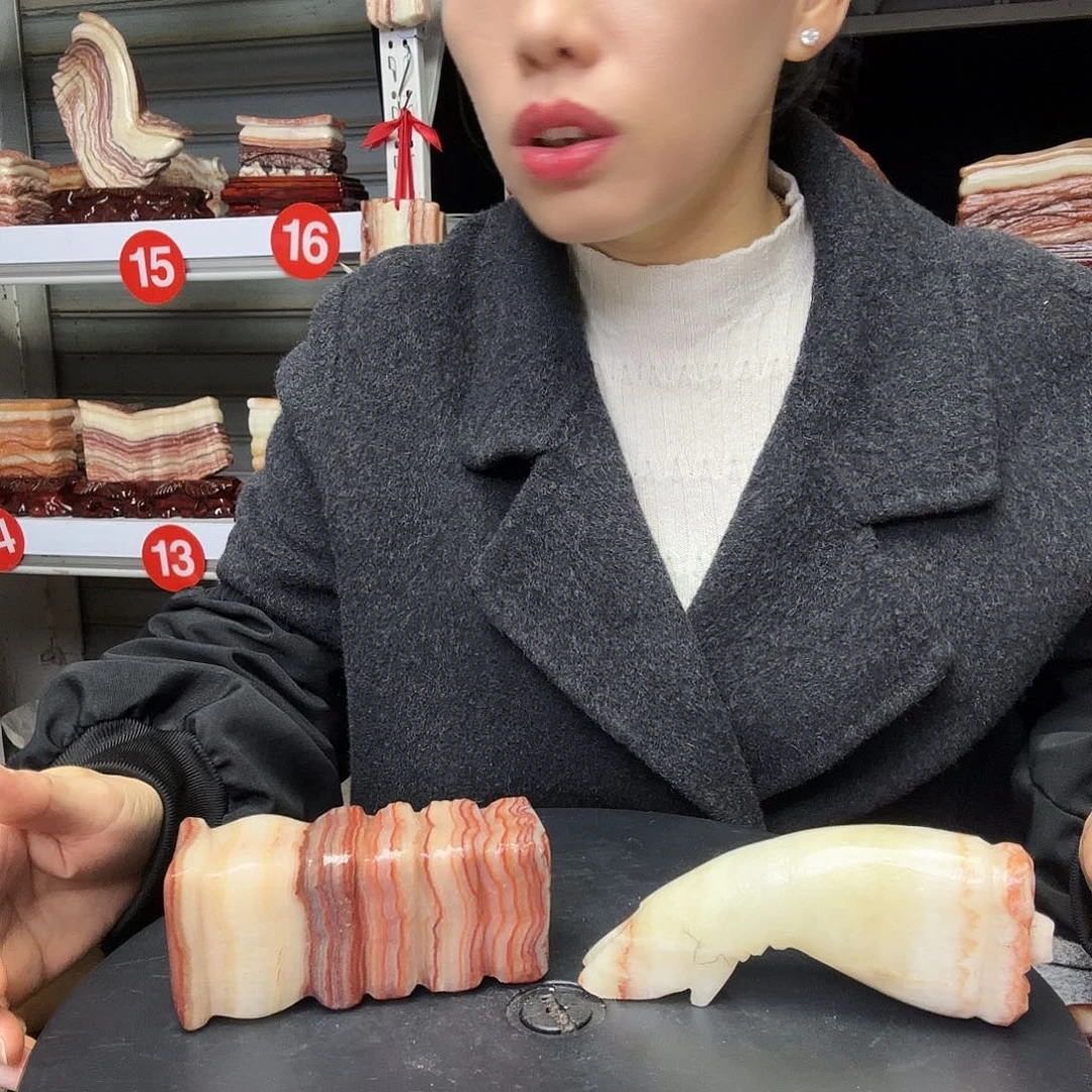 石材广西天然猪肉石头