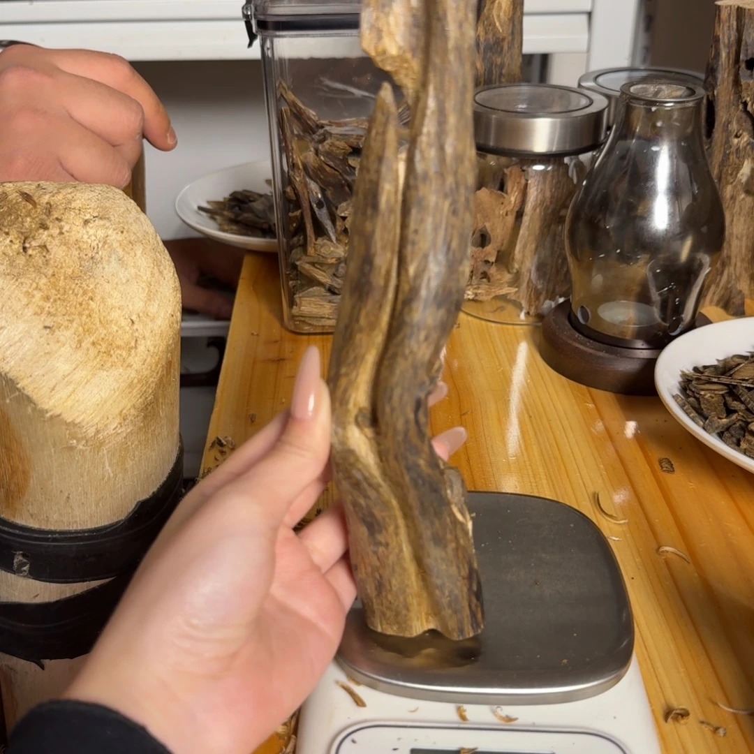 沉香白奇虫漏香71克