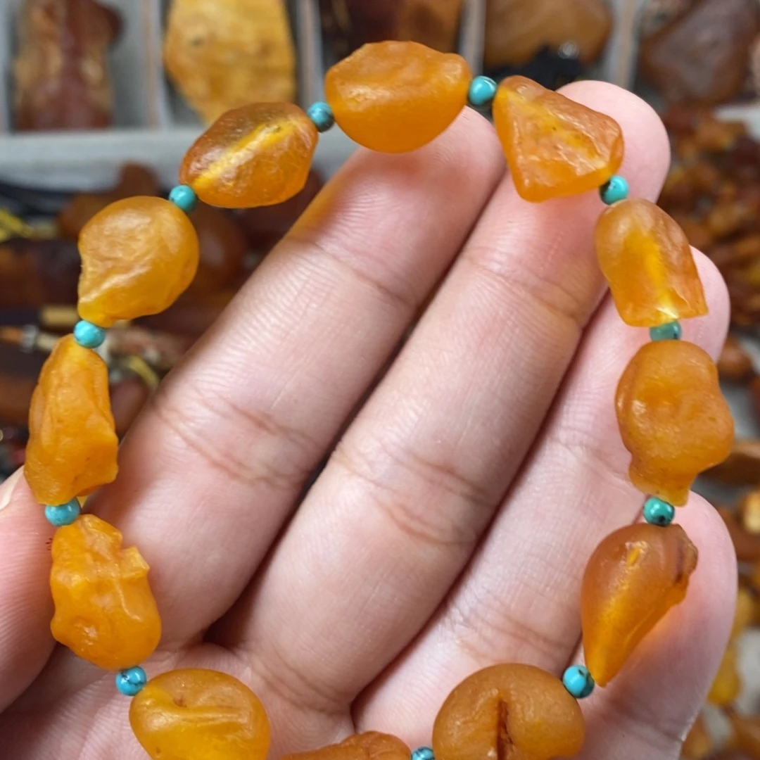 琥珀未镶嵌珠宝奇石