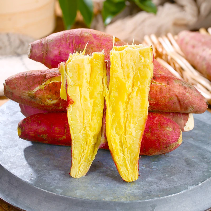 已糖化板栗薯带箱5斤装新鲜农产品板栗红薯软糯香甜地瓜番薯