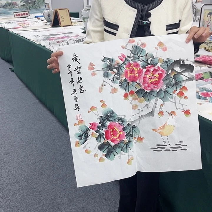 国画手绘国画大捡漏!