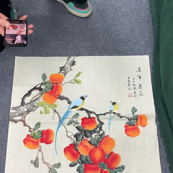 国画宣纸国画纯手绘作品