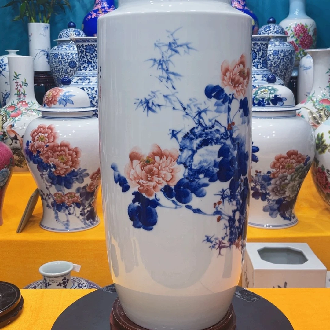 摆件景德镇陶瓷花瓶