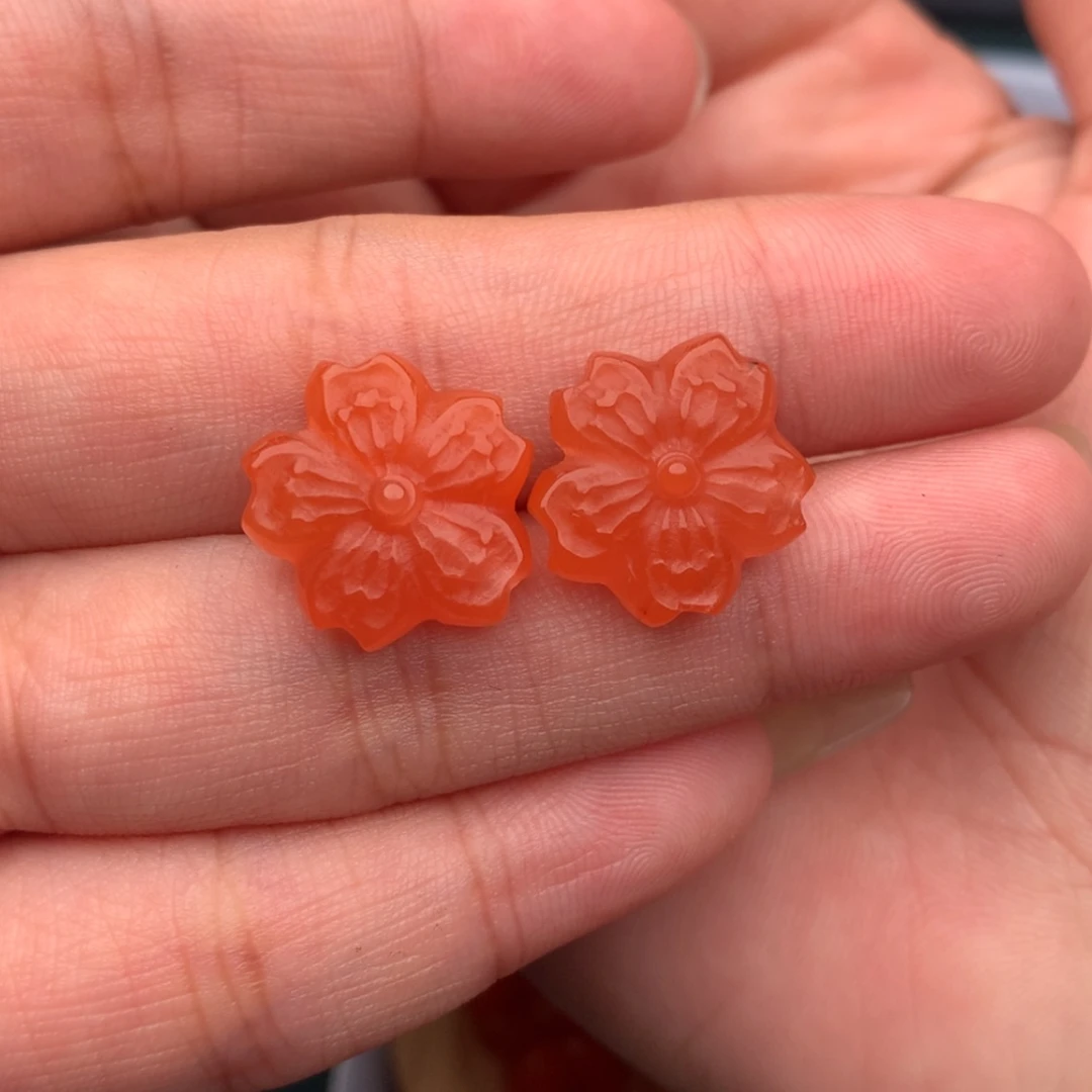 【闪购商品】南红玛瑙珠宝奇石未镶嵌文*