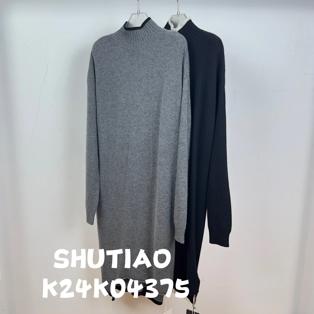 【SHUTIAO】2024秋冬：新款小众设计款毛衣K24K04375