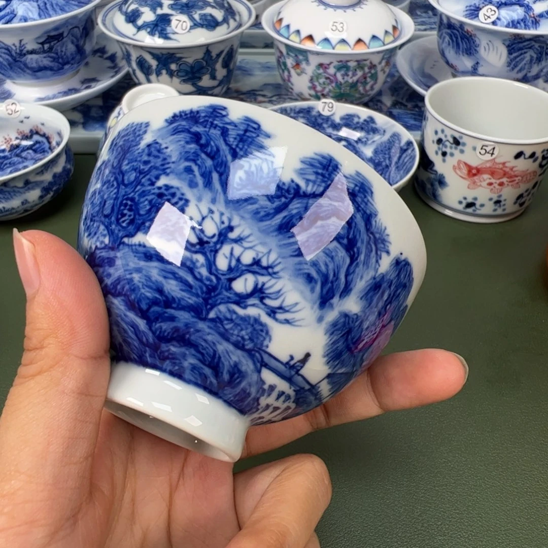 木木景德镇纯手工纯手绘茶具64