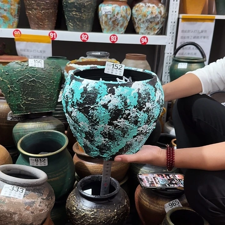 彩绘152平口高度20口径20