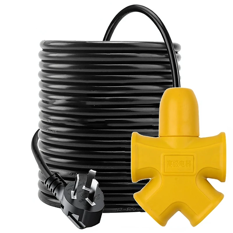 30充的电室外加长黑色线