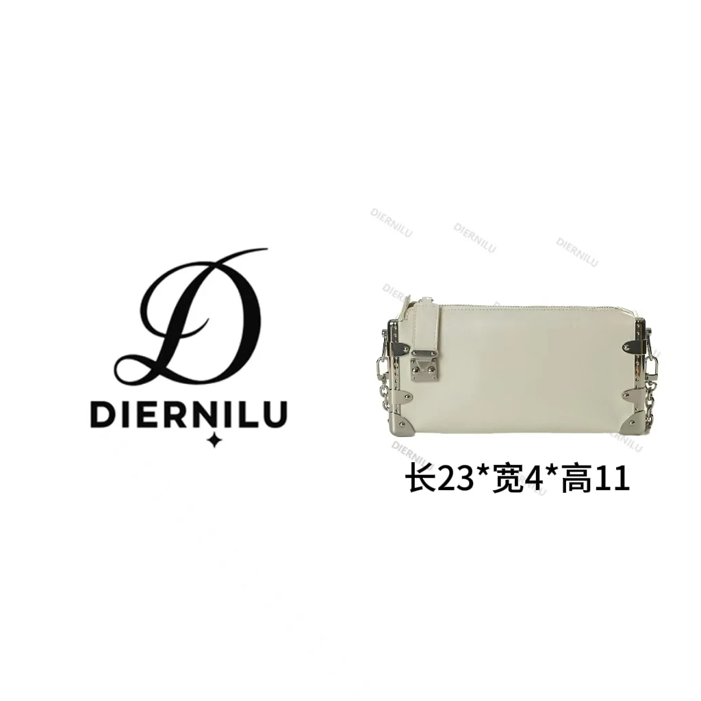 【高定系列】2025轻奢时尚气质女士单肩手提包BV24916-白色